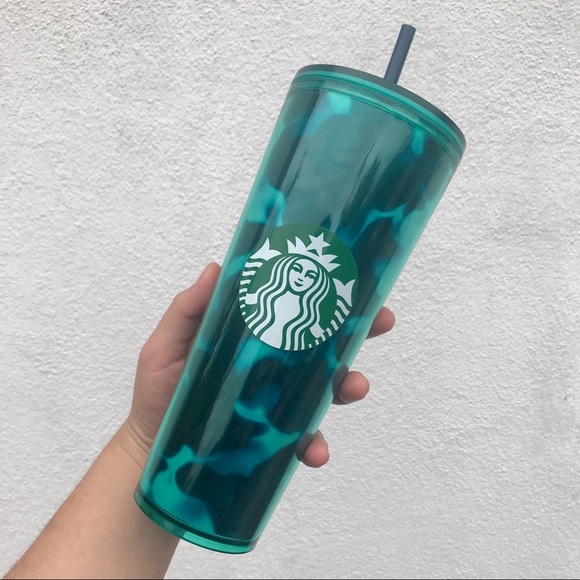 2020 Starbucks teal green tumbler - Picture 2 of 2
